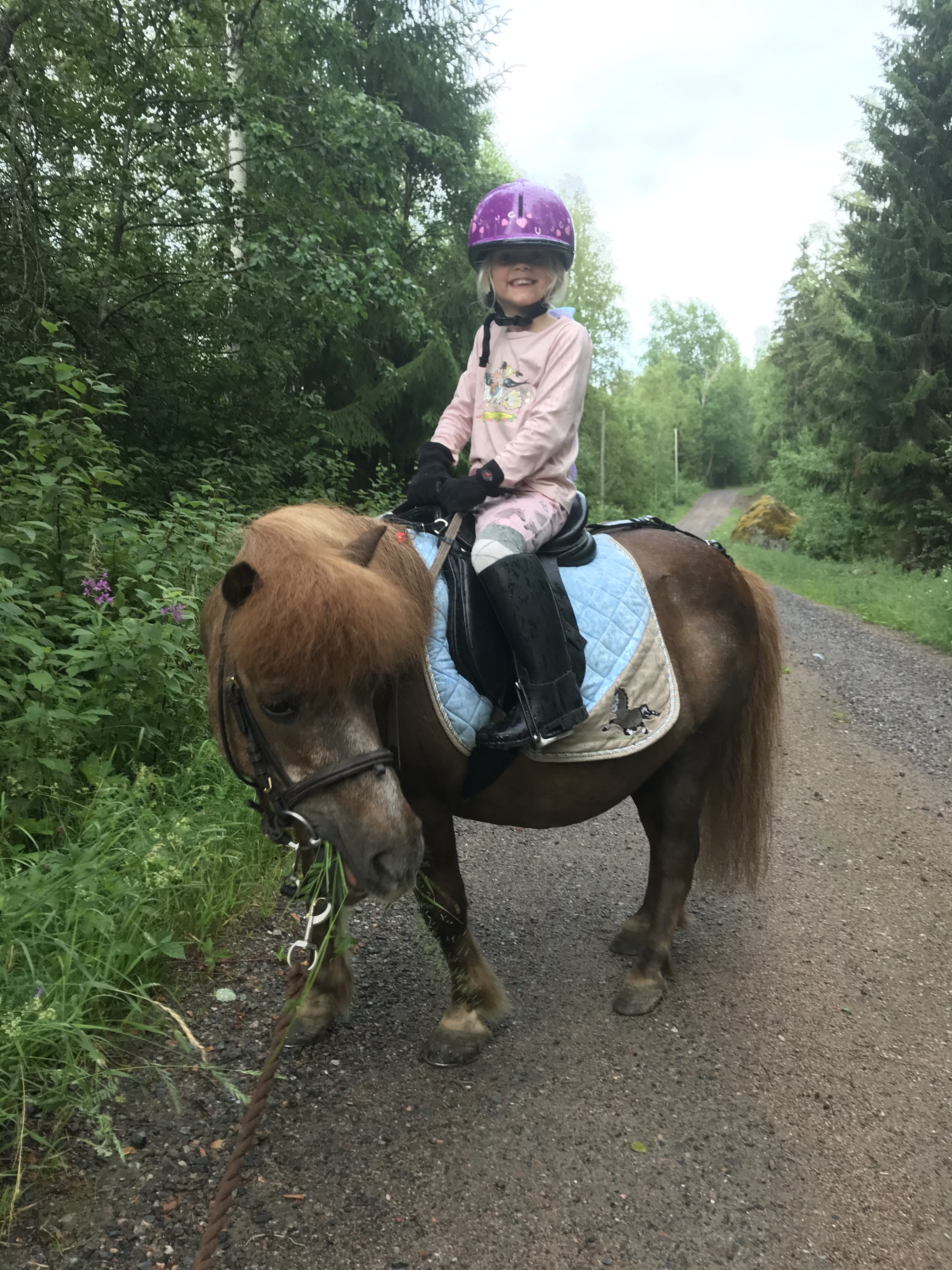 Budkavleritten 2020 - Iris tillsammans med Nordanåkers Smaragd