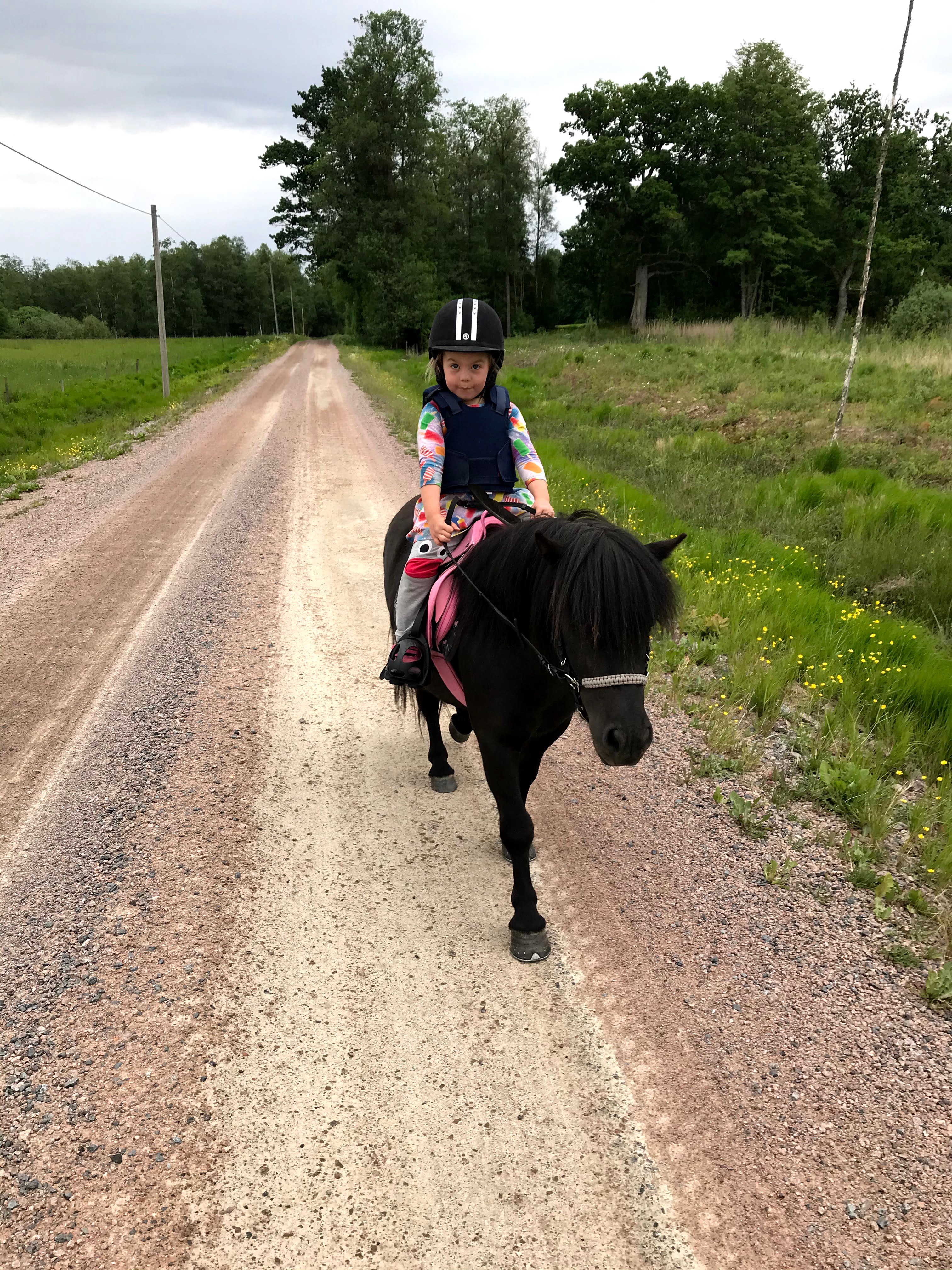 Magdalaena tillsammans med Tegens Aska