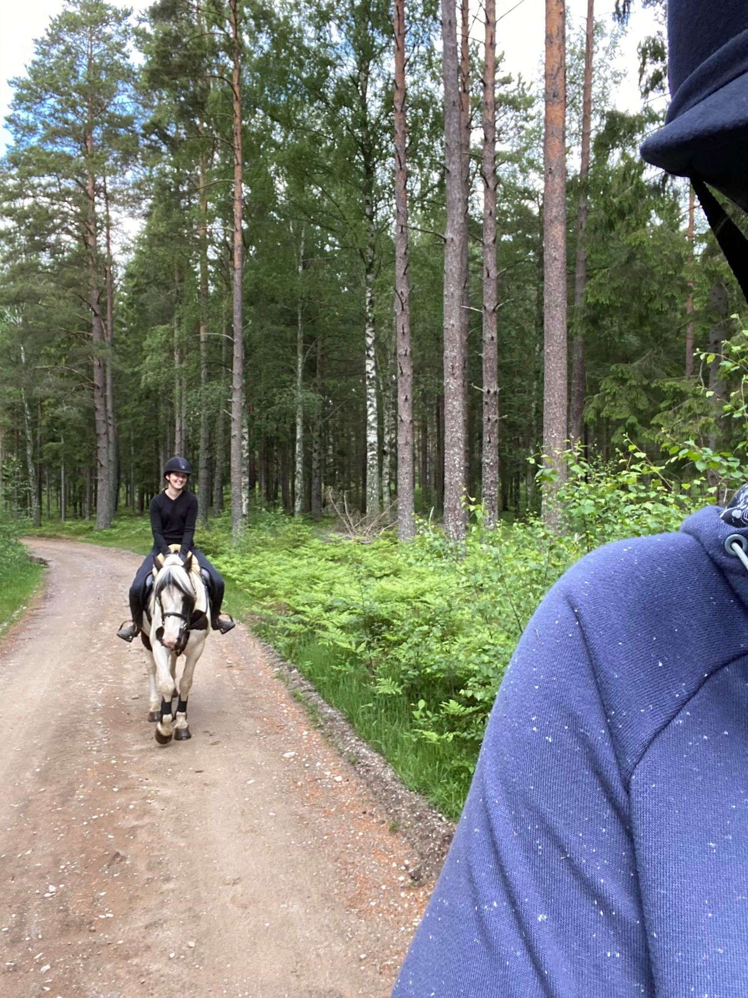 Budkavleritten 2020 - Sara Åkerlind på tur med sin vän Hanna Kempe